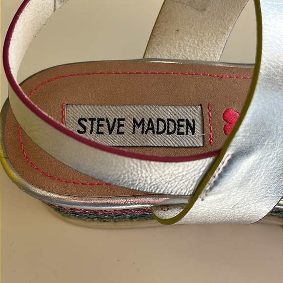 Steve Madden Girls Platform Sandals, 4 - Picture 2 of 4